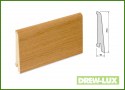 Skirting boards veneered wood veneer oak 8,0*1,6